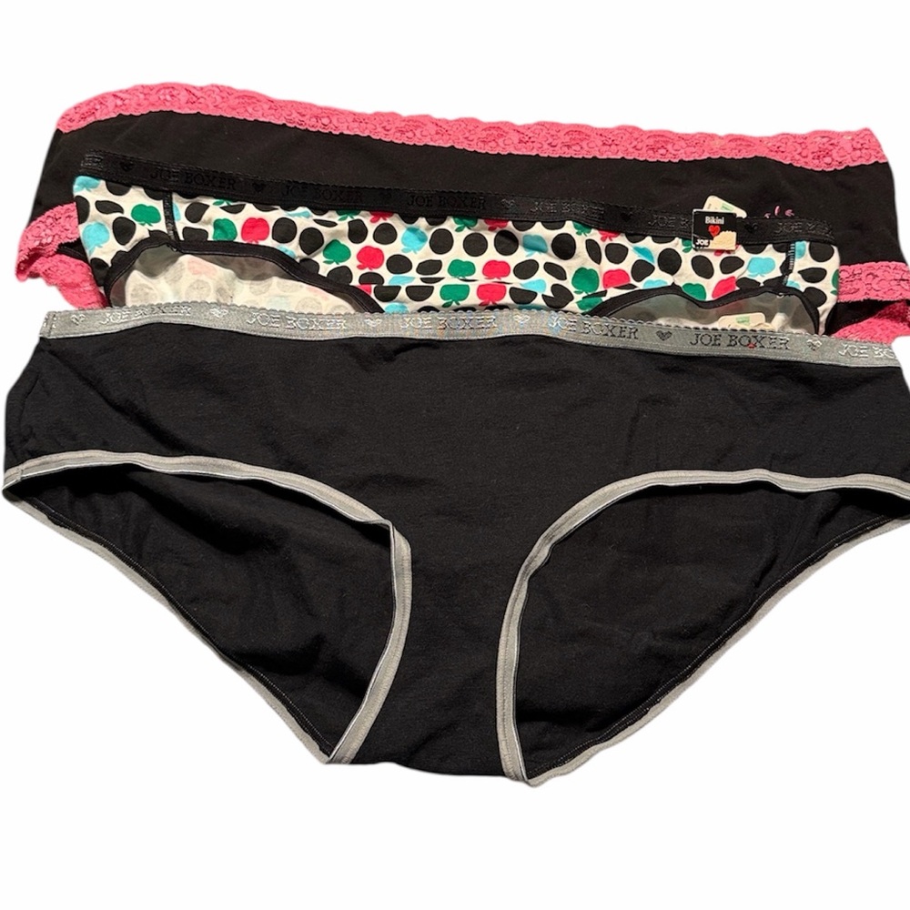 NWOT Retro Joe Boxers Colorful Patterned Underwear Set, Size 2X-3X